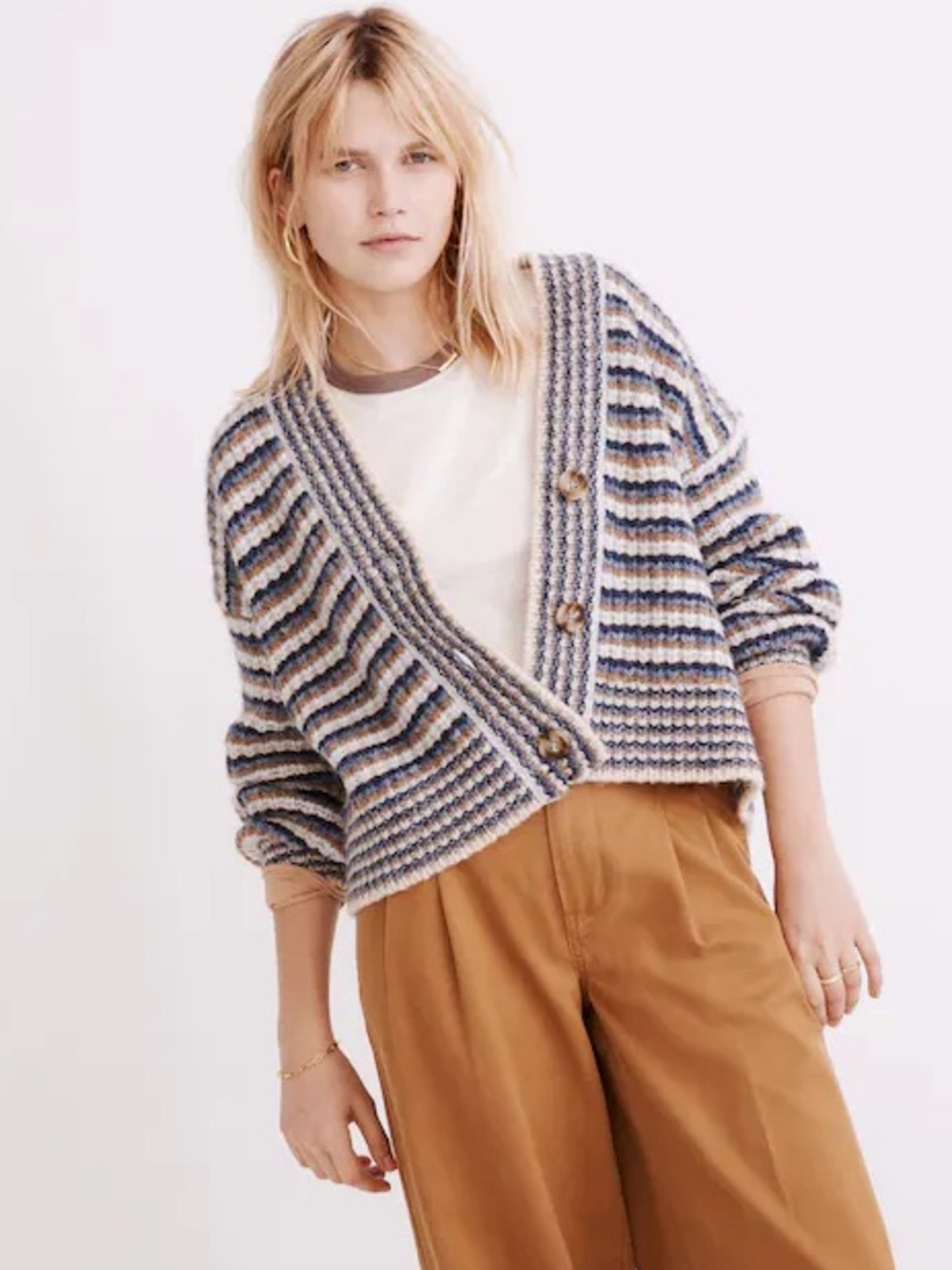 Madewell Waller Crop Cardigan